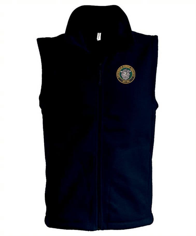 Cotswold Sheep Society Fleece Bodywarmer K913