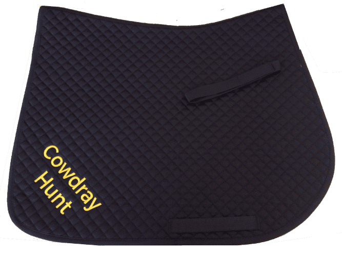 Cowdray Pony Club Navy Saddlecloth