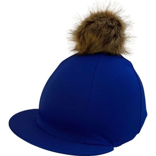 Custom Hat Silk with Faux Fur Pom Pom