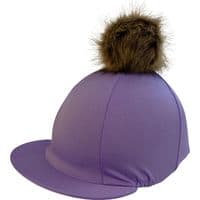 Custom Hat Silk with Faux Fur Pom Pom