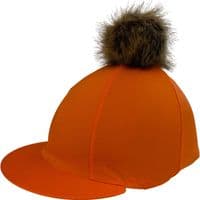 Custom Hat Silk with Faux Fur Pom Pom