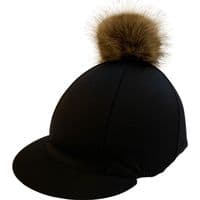 Custom Hat Silk with Faux Fur Pom Pom
