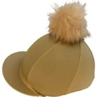 Custom Hat Silk with Faux Fur Pom Pom