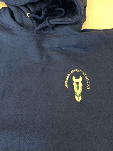 Deeside Royal Blue Riding Club Hoodies