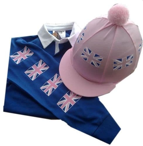 Designer Royal Blue Shirt & Silk