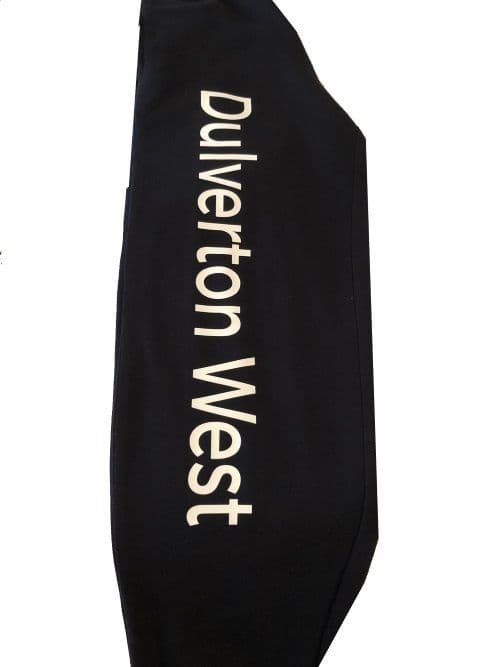 Dulverton West Navy Adults Mens Cuffed Hem Joggers