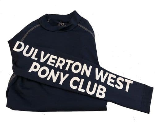 Dulverton West PC Adults Navy Base Layer