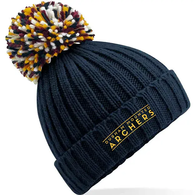 Durham Mounted Archers chunky beanie.BC390