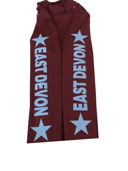 East Devon Hunt PC Childrens Burgundy Base Layers