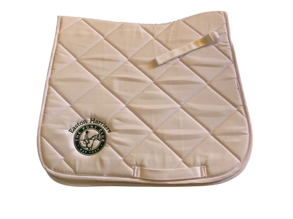Easton Harriers DRESSAGE white saddlecloth