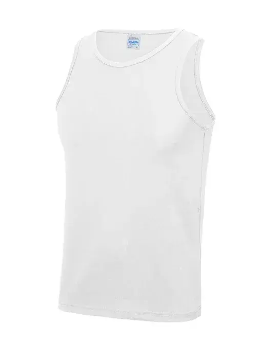Eggesford PC White Children's Tet running vest JC07j