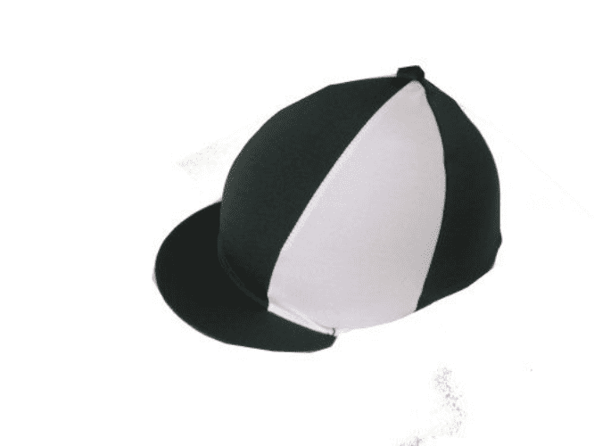 EHNPC Navy/white Lycra Hat Silk with blue pompom