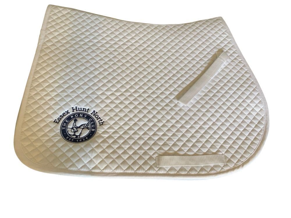 EHNPC White General Purpose Saddlecloths