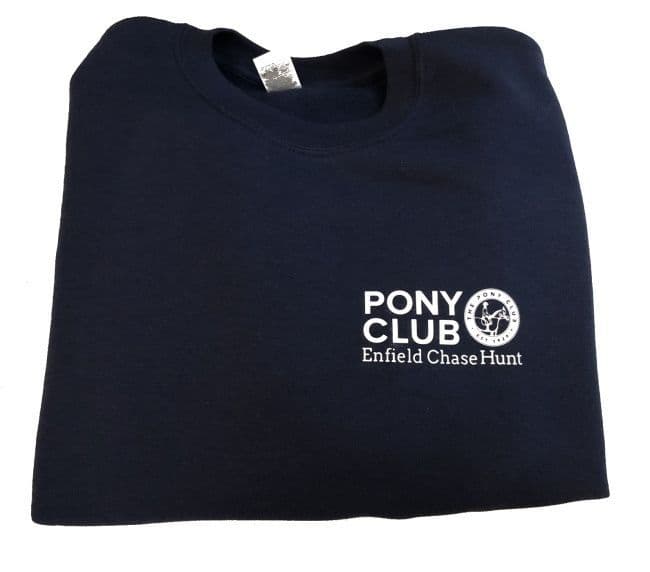 Enfield Chace Childrens Navy Sweatshirt UX7