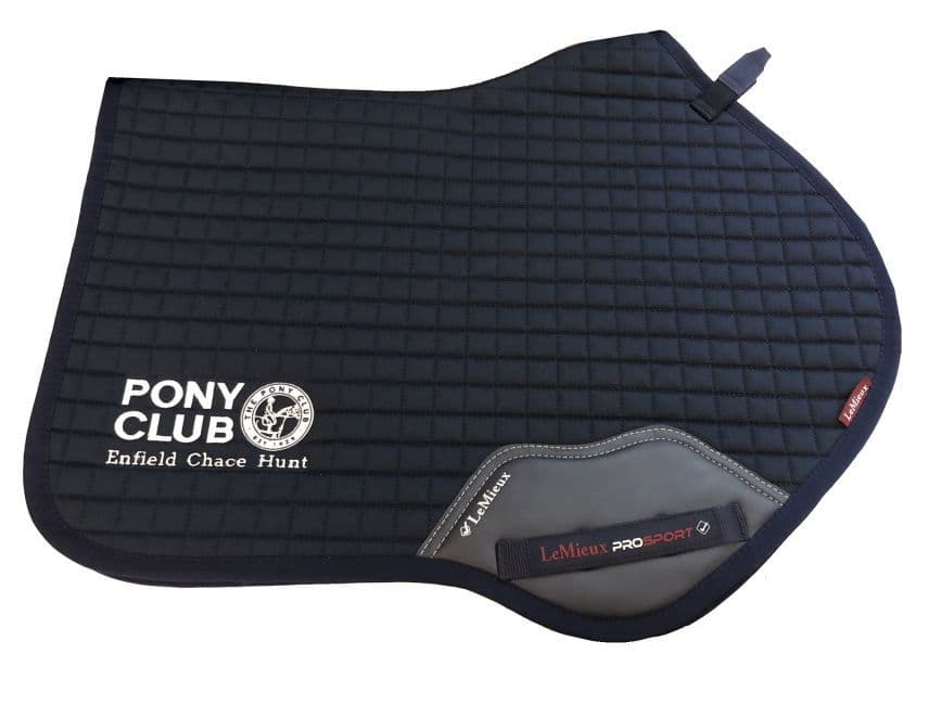 Enfield Chace Le Mieux navy Close Contact Saddlecloths