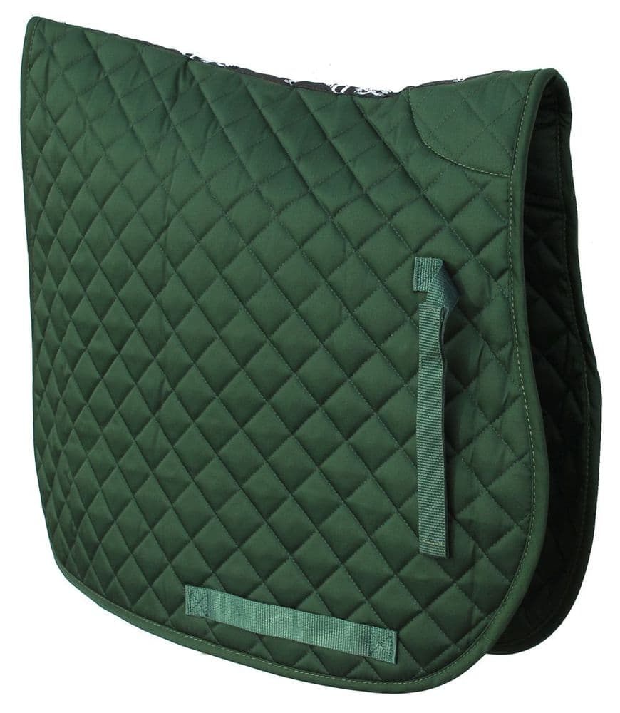 Essex Farmers  Pony Club GP Bottle Green saddlecloth