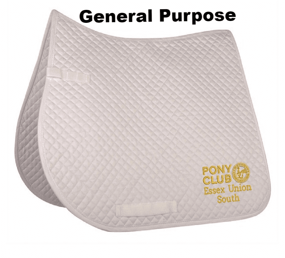 Essex Union South GP white saddlecloth