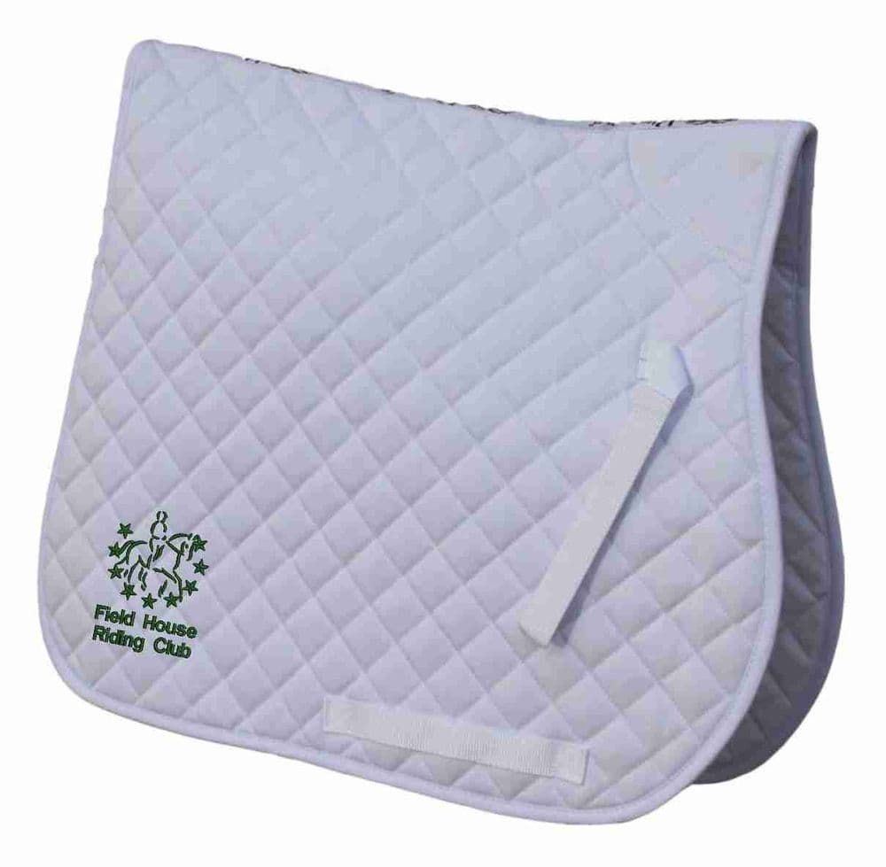 Field House RC White Saddlecloth