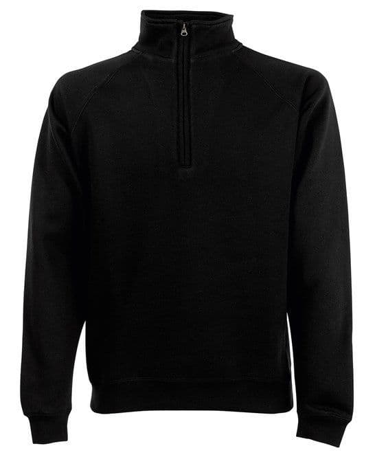 Fife PC Unisex Black  AREA 1 Qualifiers Quarter Zip Sweatshirt SS830
