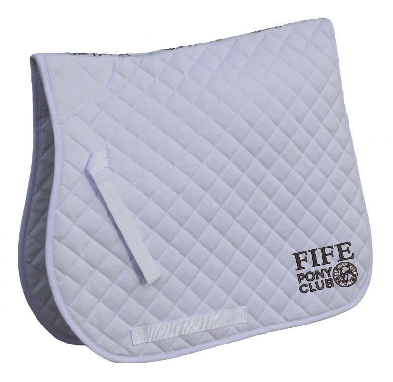 Fife PC White General Purpose Saddlecloths