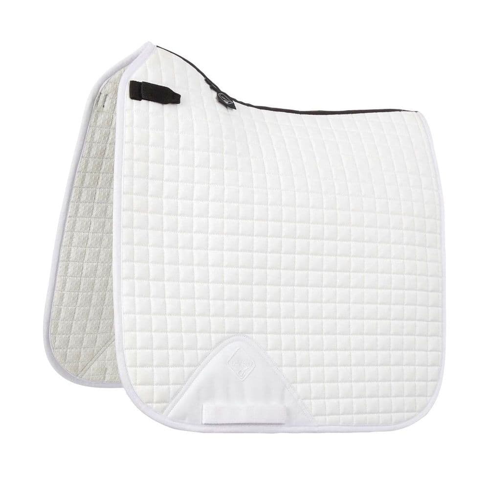 Golden Valley Pony Club Embroidered white Le Meiux Dressage Saddlecloths