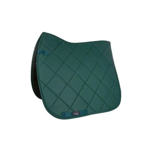 HKM Bottle Green GP Saddle Pad - FULL