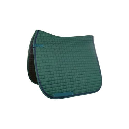 HKM green Saddle Pad - PONY