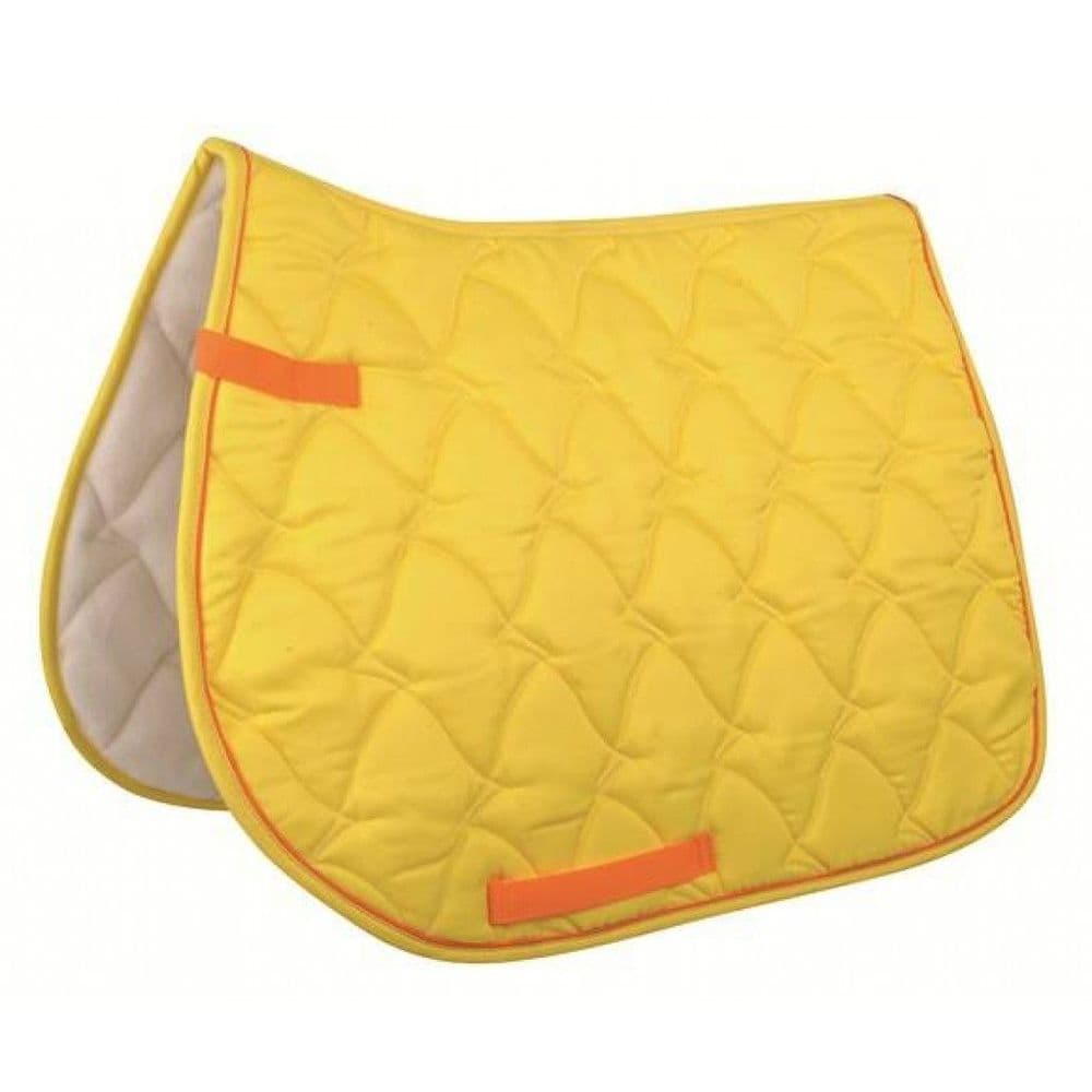 HKM Yellow GP Saddle Pad - FULL