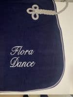 Horse/PonyRhinegold Show Fleece Rug RED with Faux Fur Collar 5'6