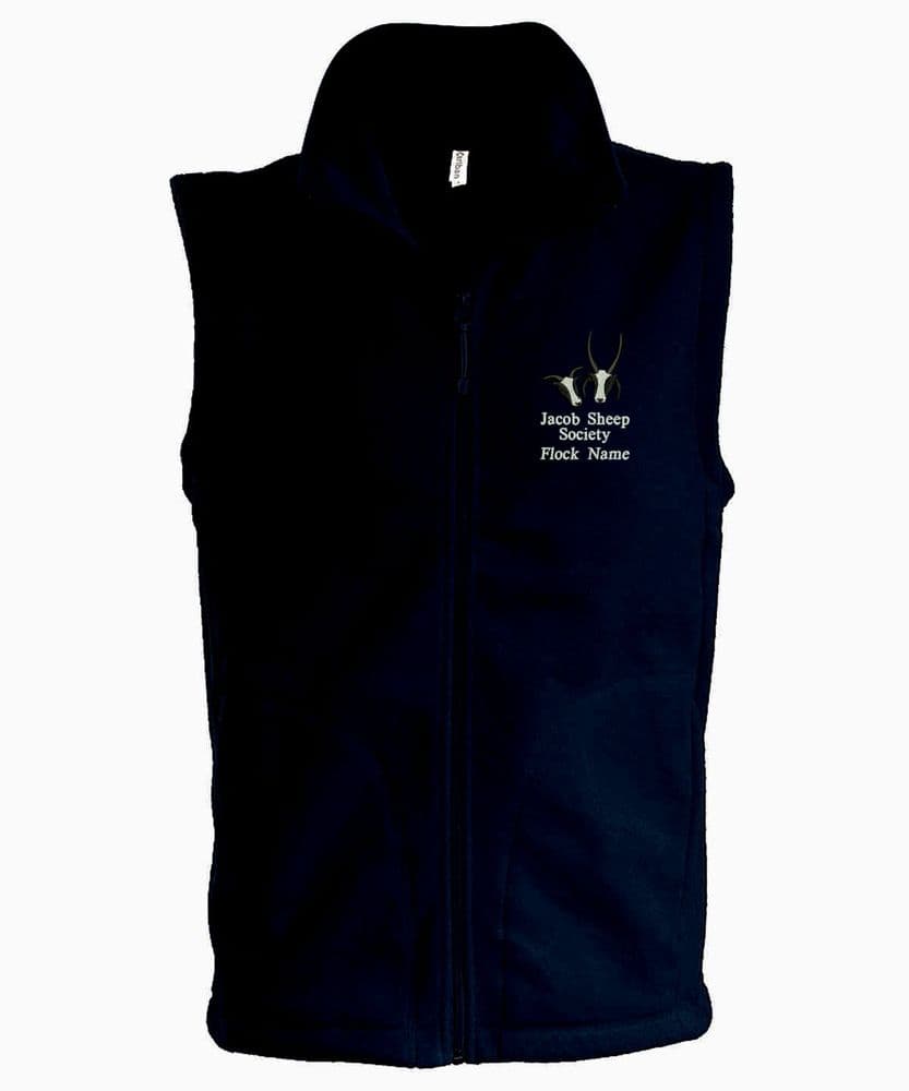 Jacob Sheep Society Fleece Bodywarmer K913
