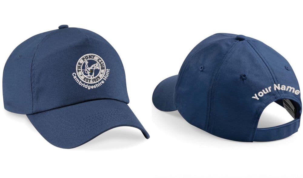 Junior Cambridgeshire PC Navy Cap - BC010b