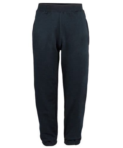 Kent Target Polocrosse Navy Pony Club Kids Cuffed Hem Joggers