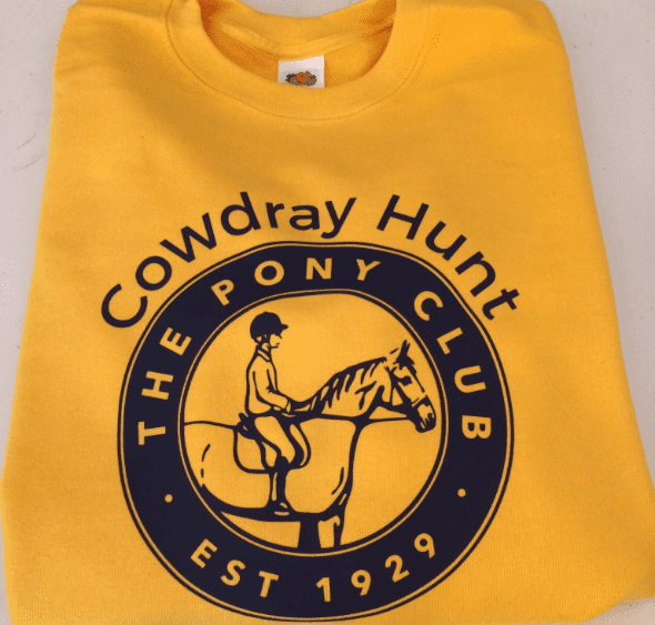 Kids Cowdray Golden Yellow Sweatshirt