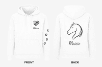 Kids Personalised Horse Hoodie | GG-Gear