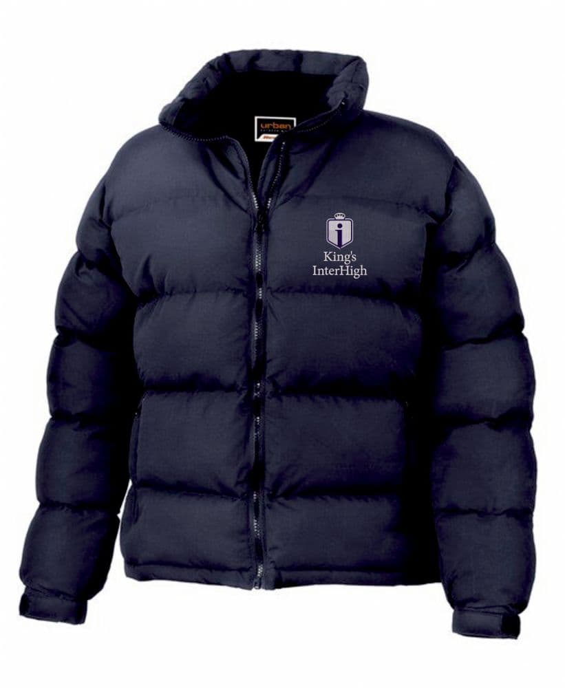 Kings Inter-High Navy Puffa Jacket - RS181