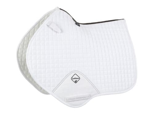 Kitebrook embroidered white Le Meiux Close Contact Saddlecloths