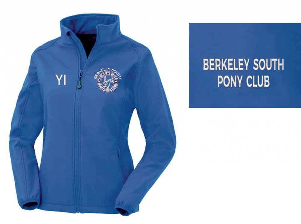 Ladies Berkeley South Royal R901F soft shell jacket