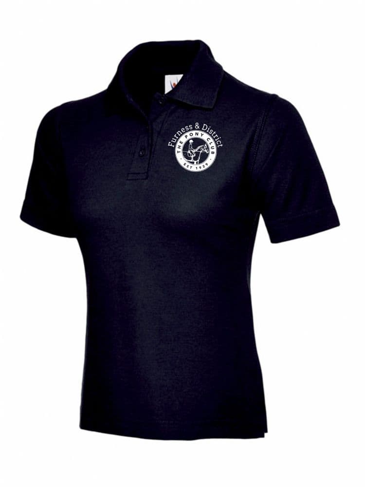 Ladies Fit Furness & District Polo Shirt - Navy UC106