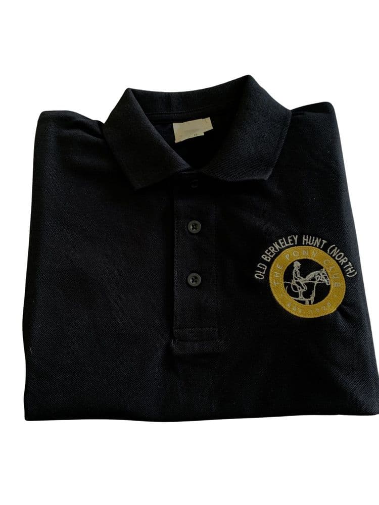 Ladies Fit OLD BERKELEY HUNT (NORTH) Short Sleeve Polo Shirt - Navy UC106