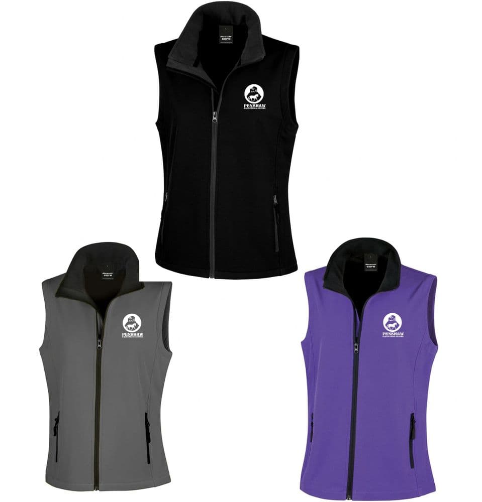 Ladies Fit Penshaw Equestrian Soft-shell Gilet - RS232F
