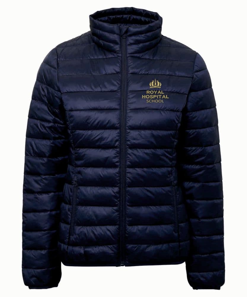 Ladies Fit Royal Hospital School padded jacket TS30F