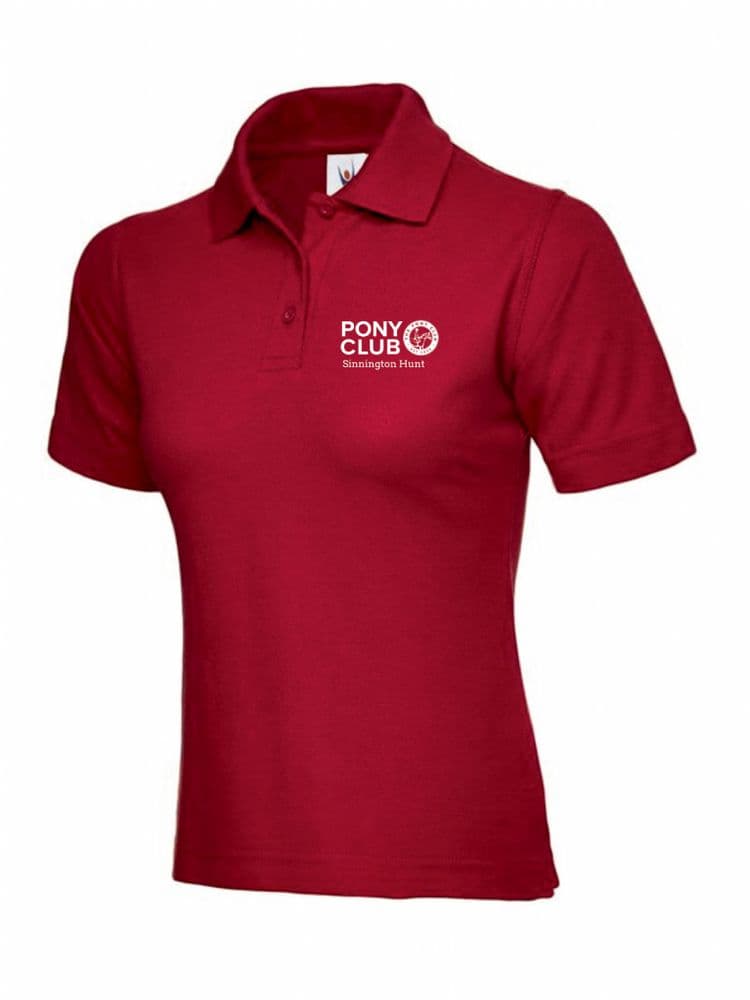 Ladies Fit Sinnington PC Red Polo Shirt - Navy UC106