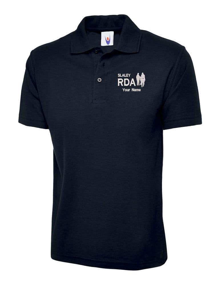 Ladies Fit Slaley RDA Navy Polo Shirt UC106