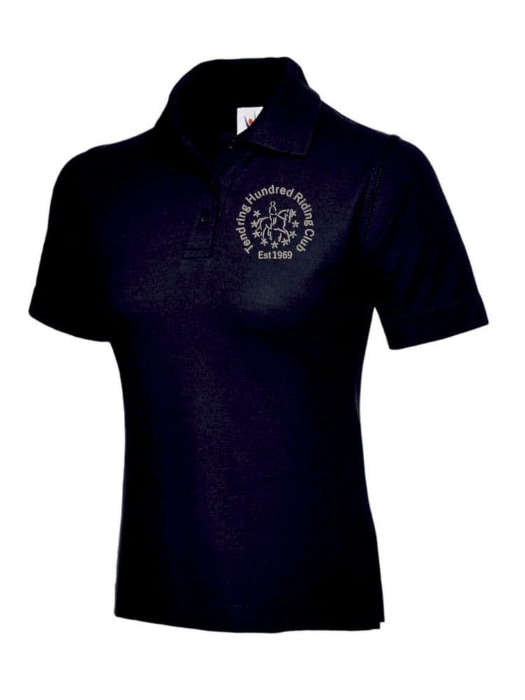 Ladies Fit Tendring Hundred RC Polo Shirt - Navy UC106