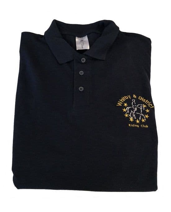 Ladies Fit Whitby RC Navy Polo Shirt AQ20