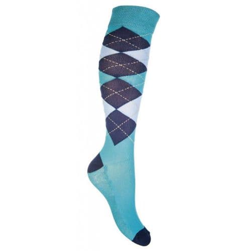 Ladies Knee High Riding Socks - Durable & Stretchy