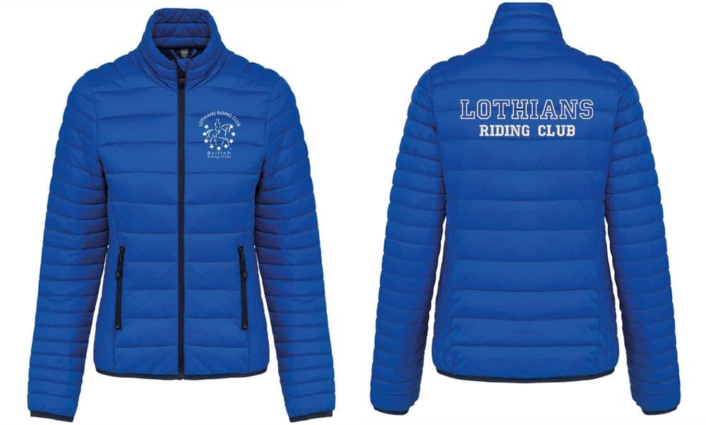 Ladies Lothians RC Royal Padded Jacket - KB6121