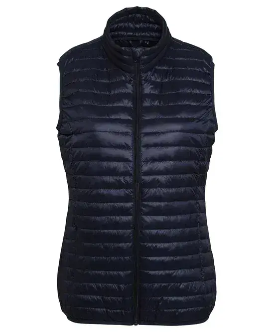 Ladies Navy Padded Gilet TS19F