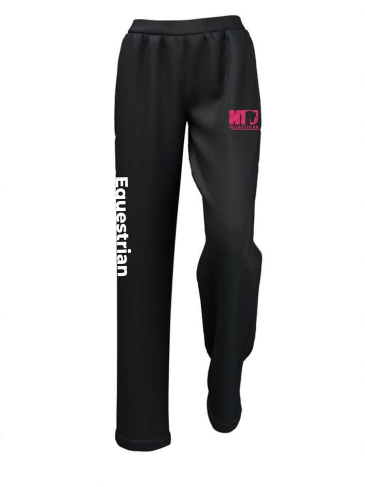 Ladies Nottingham Trent University Black Track Pants - 704