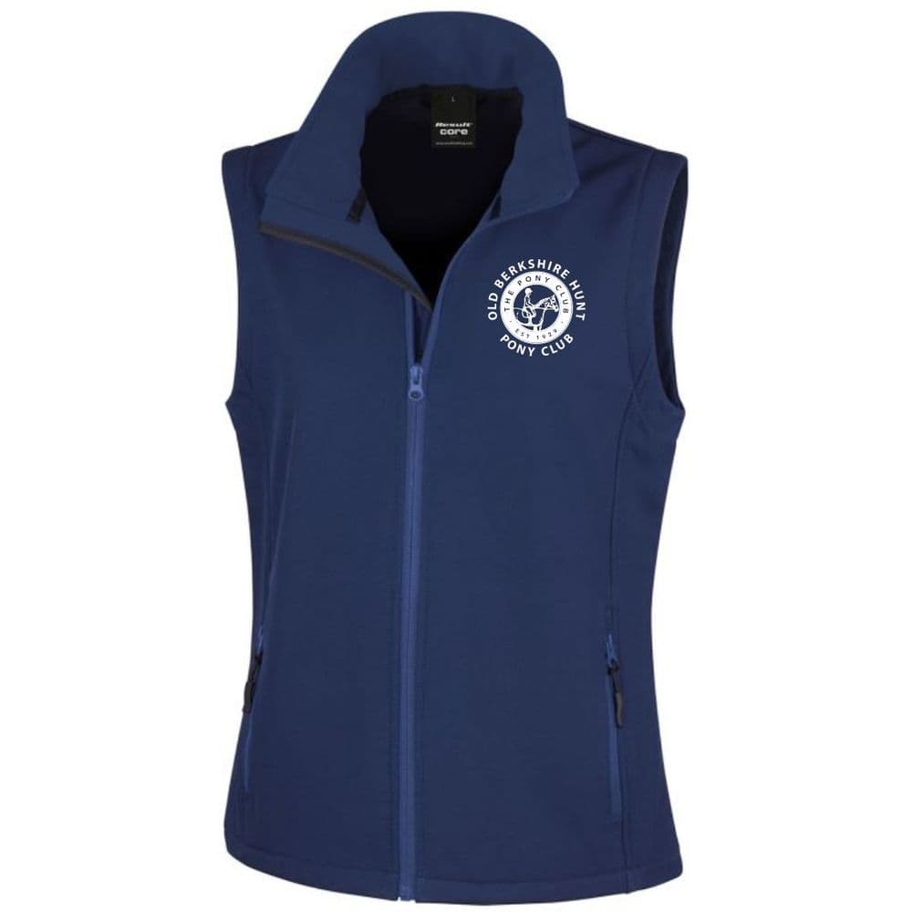 Ladies Old Berkshire Hunt PC Softshell Gilet - R232F